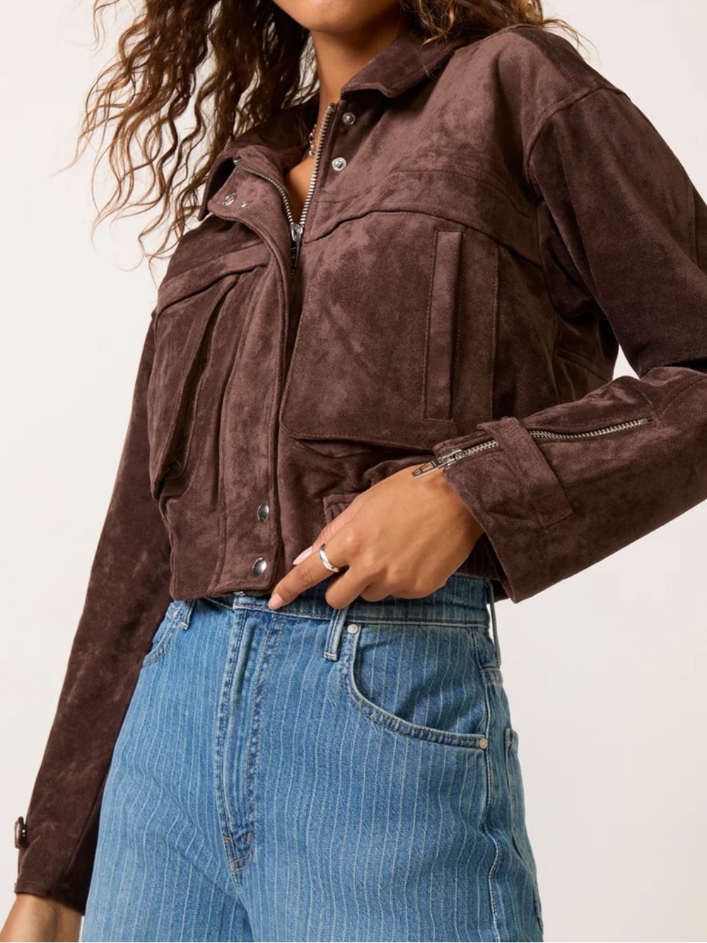 BLANK NYC MORNING BREW JACKET - XS